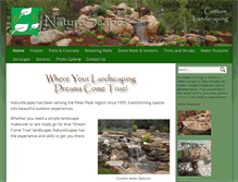 Tablet Screenshot of naturescapescolorado.com